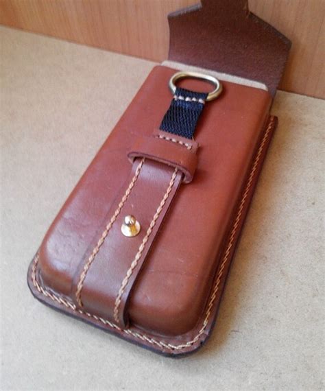 Handmade Leather Phone Holster Case Iphone 85 5s 5c 6