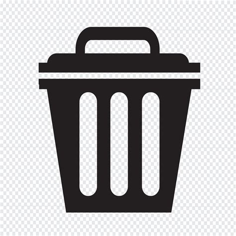 Trash Can Icon Symbol Illustration 630479 Vector Art At Vecteezy