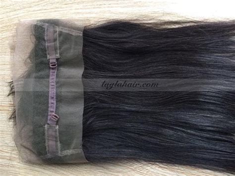 16 Inch Human Remy Vietnamese Hair 360 Lace Frontal