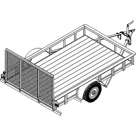 Download or print easily the design of your choice with a single click. Utility Trailer Blueprints | Northern Tool + Equipment