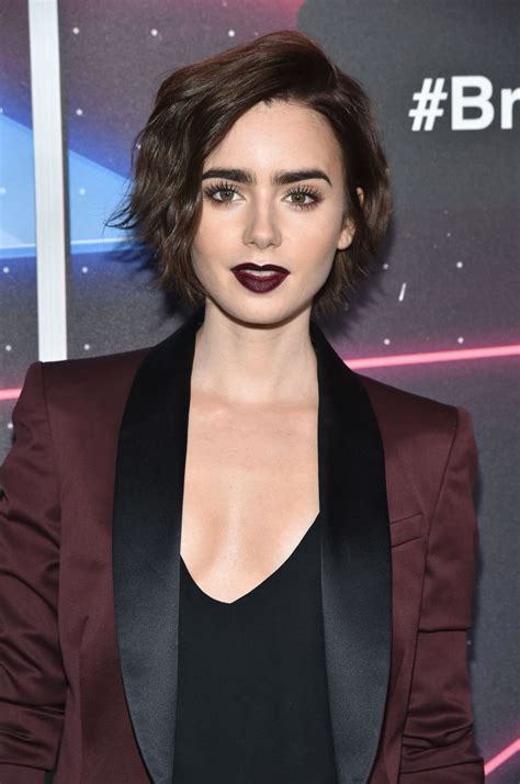 Lily Collins Photostream Lily Collins Short Hair Lily Collins Hair