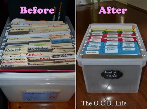How To Organize Your File Cabinet At Home Carola Calabresi
