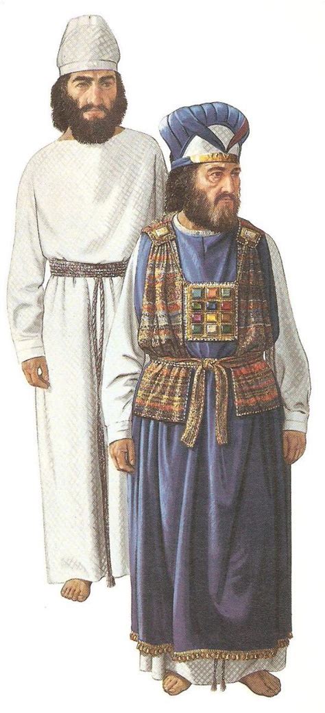 De Hogepriester En Gewone Priester Hd Biblical Costumes Bible
