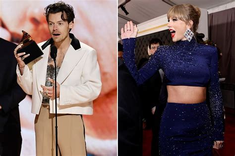 Taylor Swift Claps For Harry Styles At The Grammys Fans React