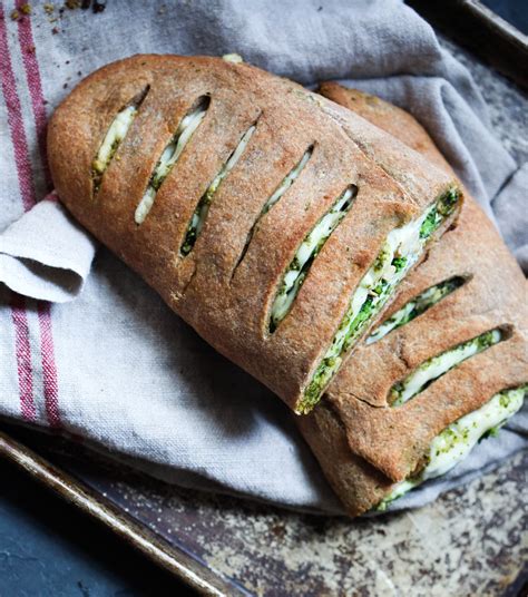 Amul is a firm and salty processed. Cheesy Broccoli, Chicken & Pesto Calzone - Laura Lea Balanced