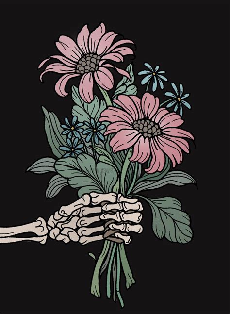 11 features of aesthetic skeleton wallpaper that make. Spooky Aesthetic | Art wallpaper, Skull art, Skeleton art