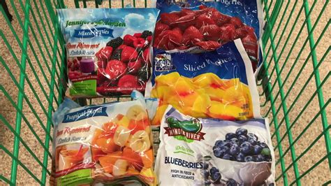 Frozen Fruit For The Month 8 Bags8 Dollar Tree Youtube