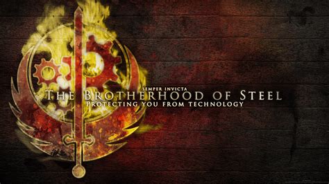 Fallout Brotherhood Of Steel Wallpapers Wallpaper Cave