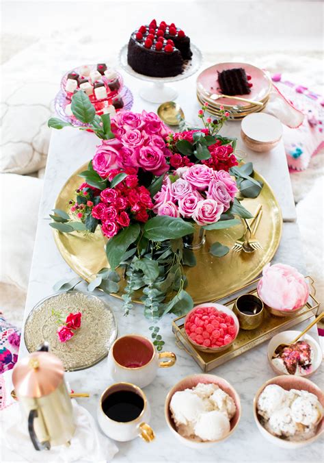 How To Throw A Valentines Day Inspired Dessert Party This Galentines