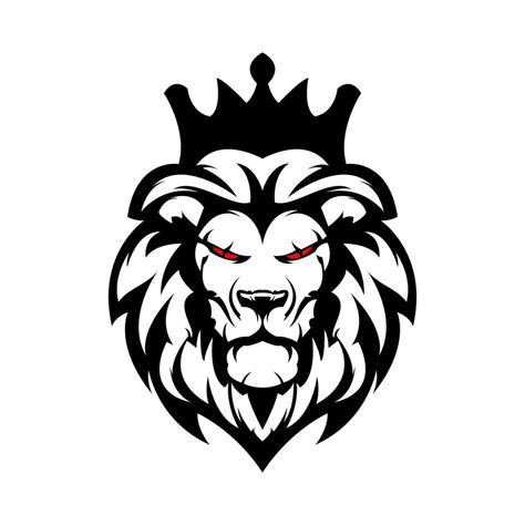 Lion Head Logo Design 14909835 Vector Art At Vecteezy