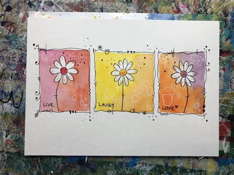 Lerne Blumen malen mit viel Freude und Leichtigkeit - mit der Happy