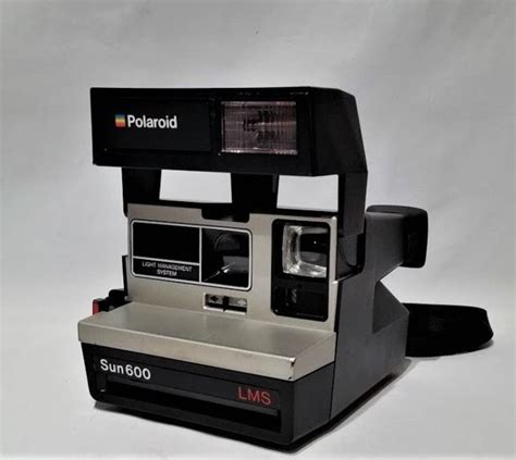 Vintage Polaroid Sun 600 Lms Instant Camera Tested Excellent Etsy