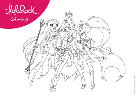 Lolirock coloring sheets coloring pages. Magic LoliRock