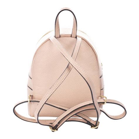 Blush Leather Backpack Brandalley