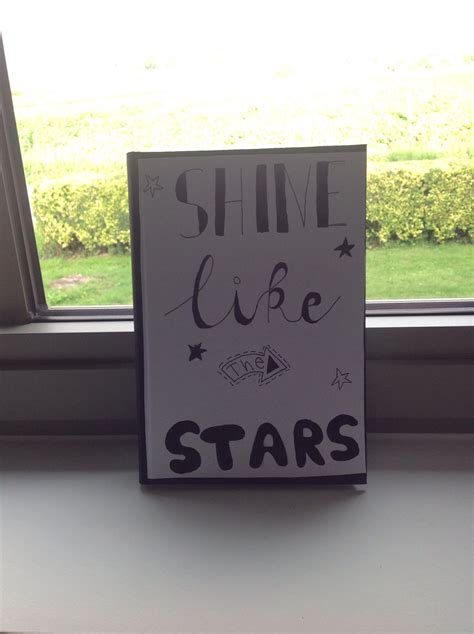 Handlettering Shine Like The Stars Easy And Beautiful ️