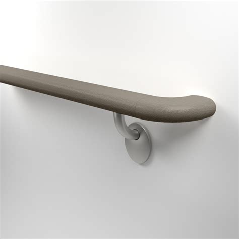 One (1) handrail bracket assembly; Ada Compliant Wood Handrails | Stair Designs