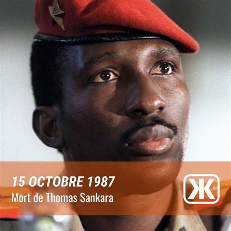 15 Octobre 1987 Assassinat De Thomas Sankara à Ouagadougou — Histoire