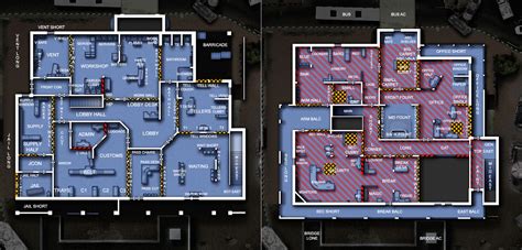 Rainbow Six Siege Maps And Callouts - Rainbow Six Siege Map Layouts - Maping Resources