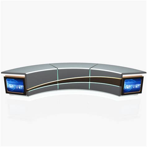A container that searches for a ui element by using other ui elements as anchors. Virtual Tv Studio News Desk 4 3D Model - FlatPyramid