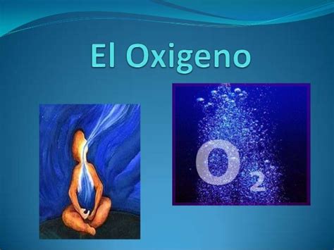 Exposición De Química Oxigeno