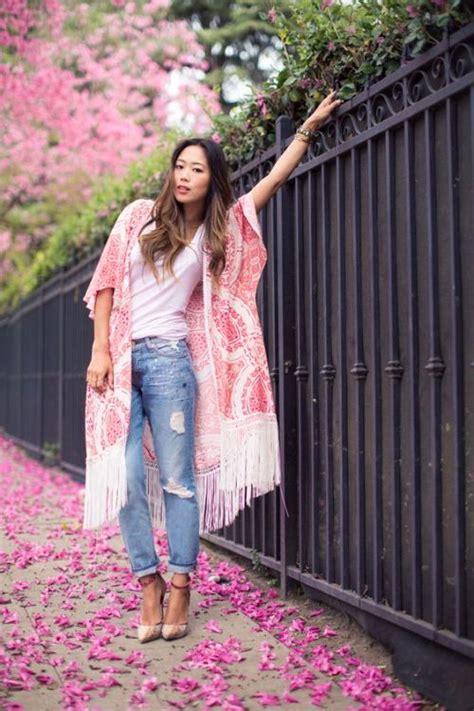 How to wear multiple dainty earrings. How to style your kimono cardigan | | Just Trendy Girls