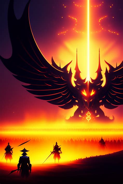 Lexica - Pitched battle with an army of quadrupedal demons spread