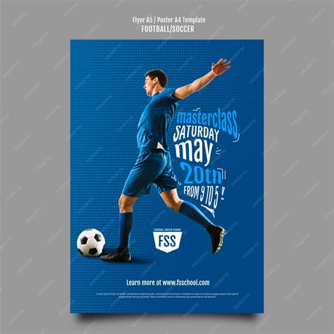 Cartaz De Jogo De Futebol