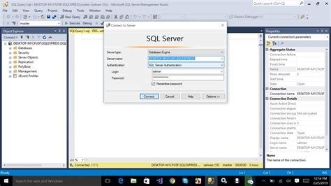 Fix lỗi không thể kết nối khi đăng nhập vào SQLServer connect to sql