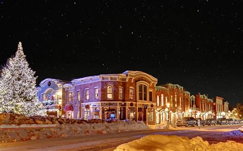 The Lighting Of Breckenridge Colorado Winter Breckenridge