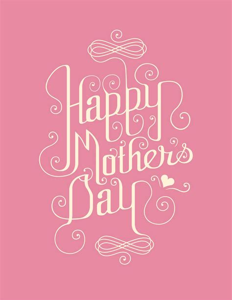 30 Free Printable Vector And Psd Happy Mothers Day Cards 2014