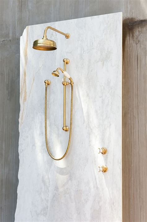 A pool shower is a great way to rinse off both before and after you jump into a pool. The English Tapware Company | Outdoor shower, Bathroom ...