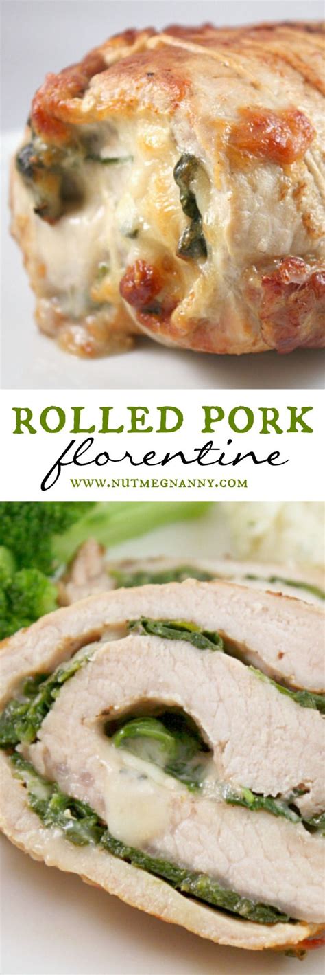 Then you let it rest for awhile. Rolled Pork Florentine | Recipe | Pork loin recipes, Pork roast recipes, Stuffed pork tenderloin