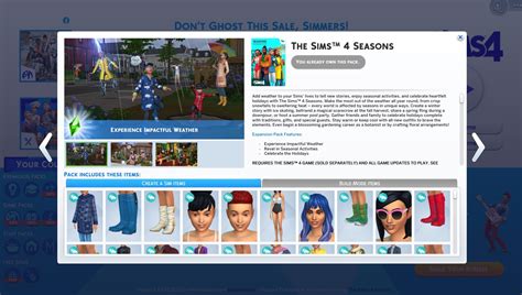 Sims 4 Seasons Guide