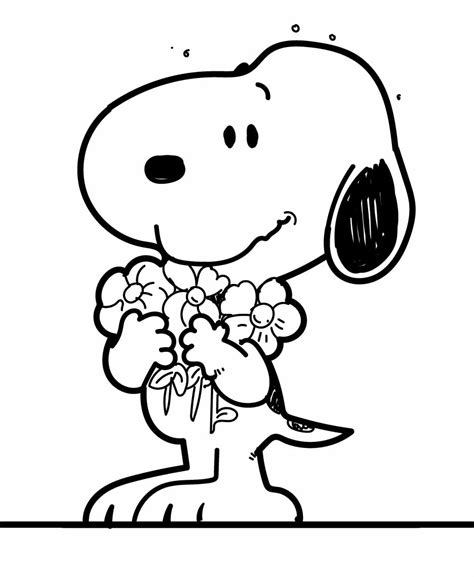Desenhos De Snoopy Para Colorir Bora Colorir