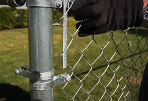 One key to making a chain link fence last is to set the posts in a sufficient quantity of concrete so they do not become wobbly over time. Guide to Installing a Chain-Link Fence at The Home Depot