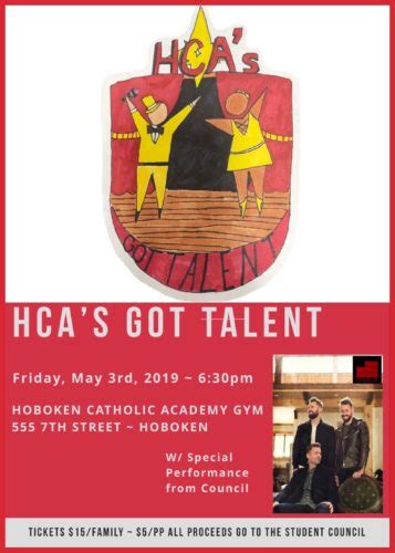 Hcas Got Talent — Feat Special Guests Council Friday May 3