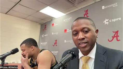 Full Postgame Press Conference With Mizzou Mens Basketball Coach Dennis Gates And Guard Nick