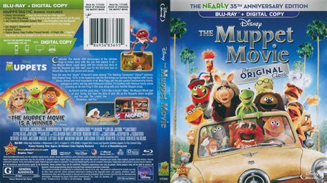 The Muppet Movie 1979 Blu Ray Dvd Covers And Labels