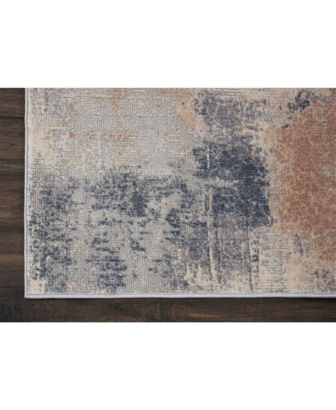 Nourison Home Rustic Textures Rus02 Beige And Gray 710 X 106 Area