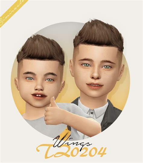 ꧁𝙵𝚊𝚋𝚒𝚎𝚗𝚗𝚎꧂ In 2020 Toddler Hair Sims 4 Sims 4 Toddler Sims 4