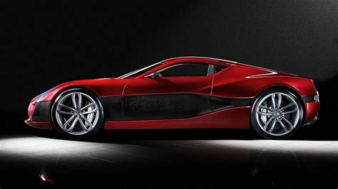 As rimac explains, the c_two features a full carbon fiber monocoque with bonded carbon roof, integrated battery pack and rear carbon subframe. Rimac Concept One Side View 1920 x 1080 HDTV 1080p Wallpaper