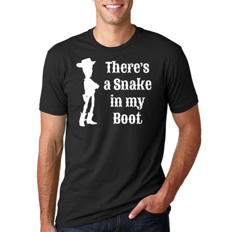 Disney Toy Story Shirt Theres A Snake In My