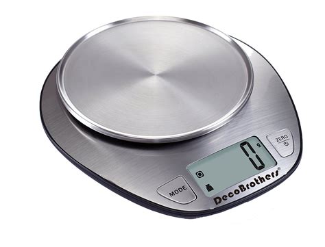 Decobros Stainless Digital Multifunction Kitchen Food Scale 