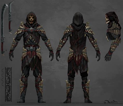 Artworkx1kma Skyrim Concept Art Armor