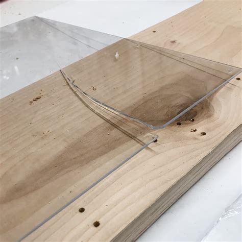 How To Attach Plexiglass To Wood Without Screws Johnny Counterfit