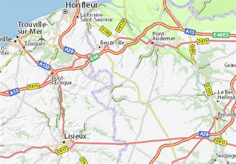 Mapa Michelin La Chapelle Bayvel Plano La Chapelle Bayvel Viamichelin