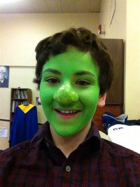 Shrek Face Paint