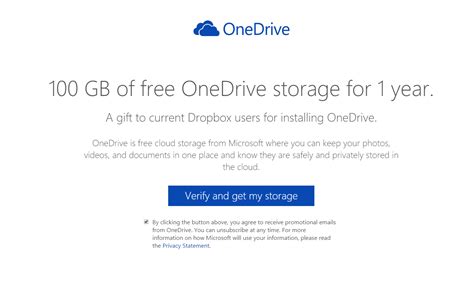 Microsoft Offers Another 100gb Onedrive Bonus This Time For Dropbox Users Mycewiki