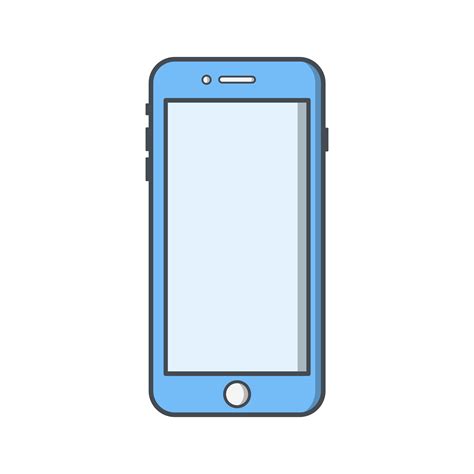 Cell Phone Vector Icon Download Free Vectors Clipart Graphics