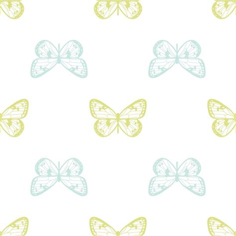 Premium Vector Butterfly Seamless Repeat Pattern Background